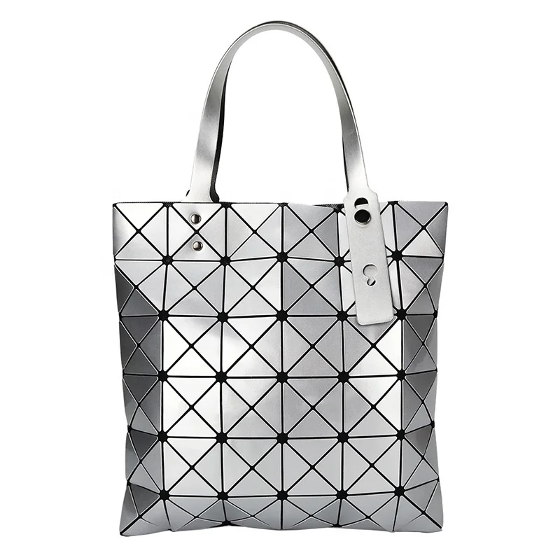 

Fashion College Shoulder Bags Geometric Tote Bag For Women, 4 colors