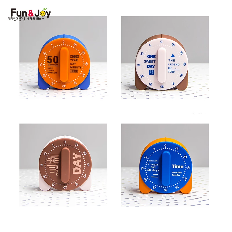 
Student Kitchen Alarm Clock Allocation 60 Minutes Kitchen Mechanical Timer Cube Kitchen Timer 