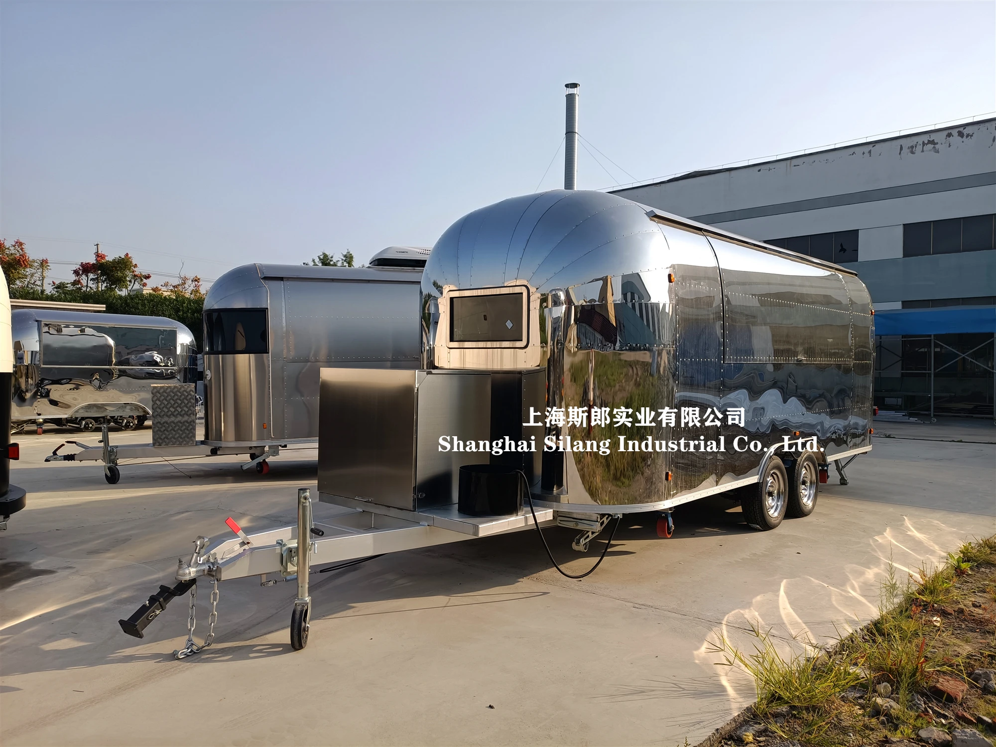 Airstream food cart camping mobile kitchen in sale/ waffle pizza ice cream bread street fast food trailer food truck in sale details