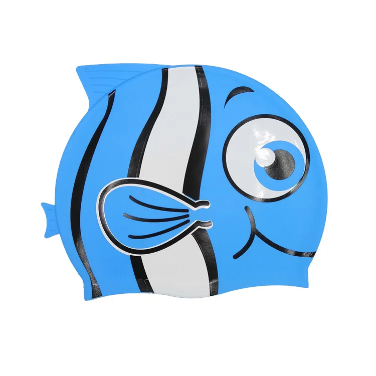 Protect Ear Shark Shape Swim Pool Hats 