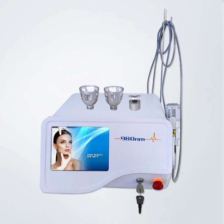 

Vascular Spider Veins Removal Machine Multifunctional 980nm Remove Nail Fungus Machine Factory Price 980nm 3 In 1 Diode Laser