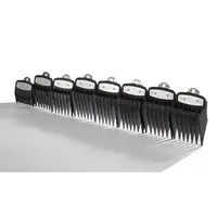 

8Pcs Universal Replacement Hair Clipper Limit Comb Guide Attachment Size Barber for Wahl with Clip 3171/500 1/8in to 1in Set