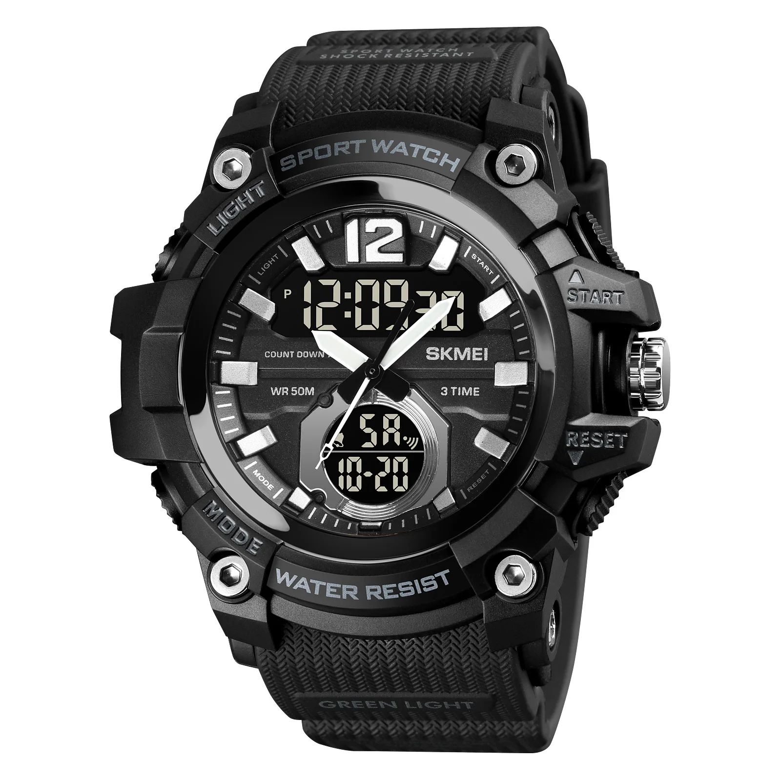 

skmei wholesale 1725 new model OEM ODM custom watch chronograph analog sport men wrist watch