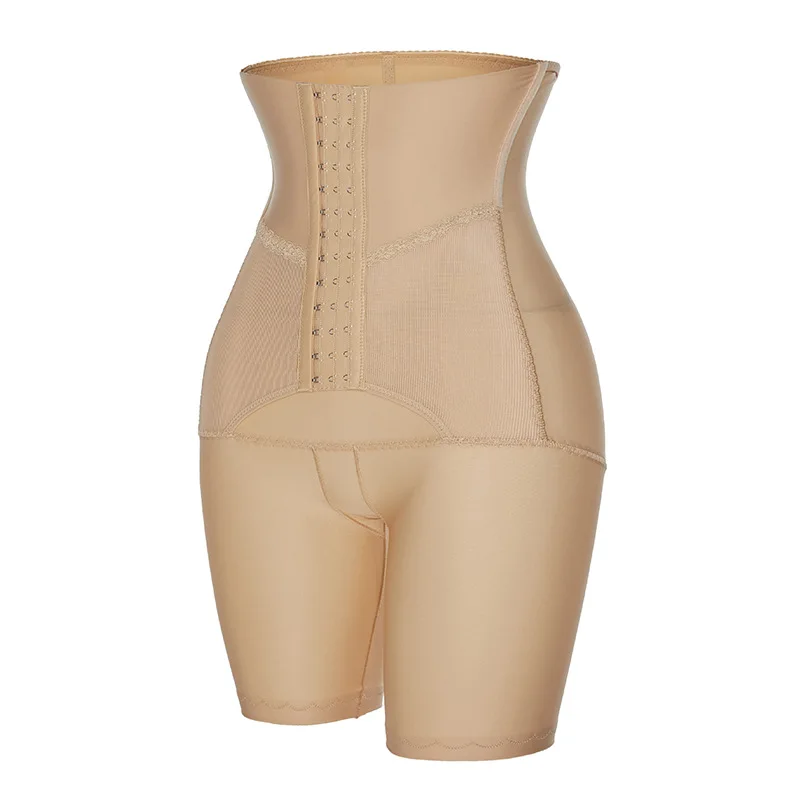 

Low Price Lace Shapewear Slimming Comfortable Body Shaper shpaer boyshort control panties for women, Beige black