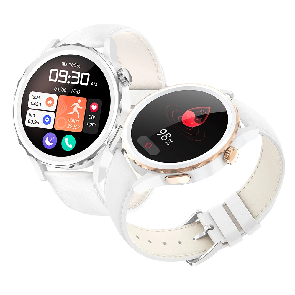 

2023 Latest Real IP68 Waterproof VLC304 Smartwatch Realtek 8763EWE One Time Connection AAC Speaker Watch For Women Smart Watch