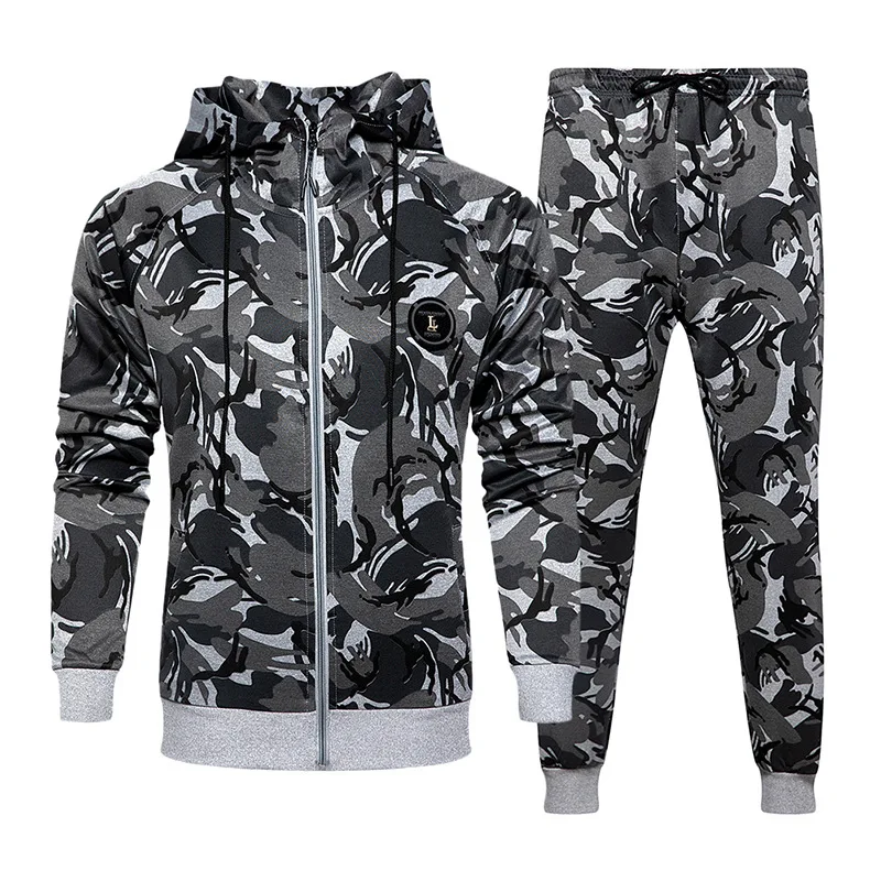 

Jogger set unisex embroided stitching men sports track suits custom 100 polyester tracksuit, Customized color