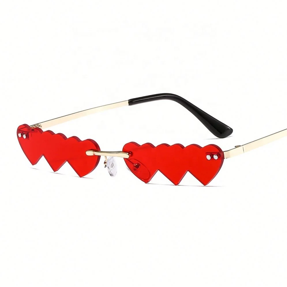 

Creative One-piece Love Sunglasses Party Prom Sunglasses For Ladies, Colors