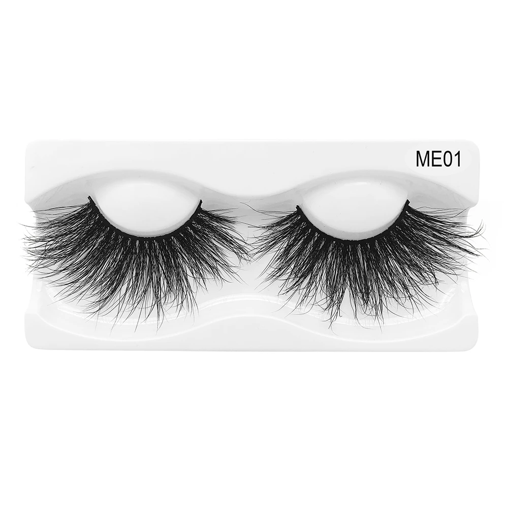 

Vendor Custom Eyelashes Packaging Real mink Eyelash Lash Brushes Real Soft Mink Lashes 25mm Luxury 3D Mink Eyelash