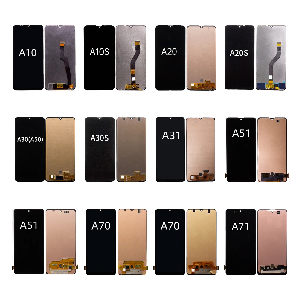 

New High Quality Mobile Cell Phone Parts Lcds Full Screen For Samsung A70,LCD Touch Screen Display Assembly for Samsung A70