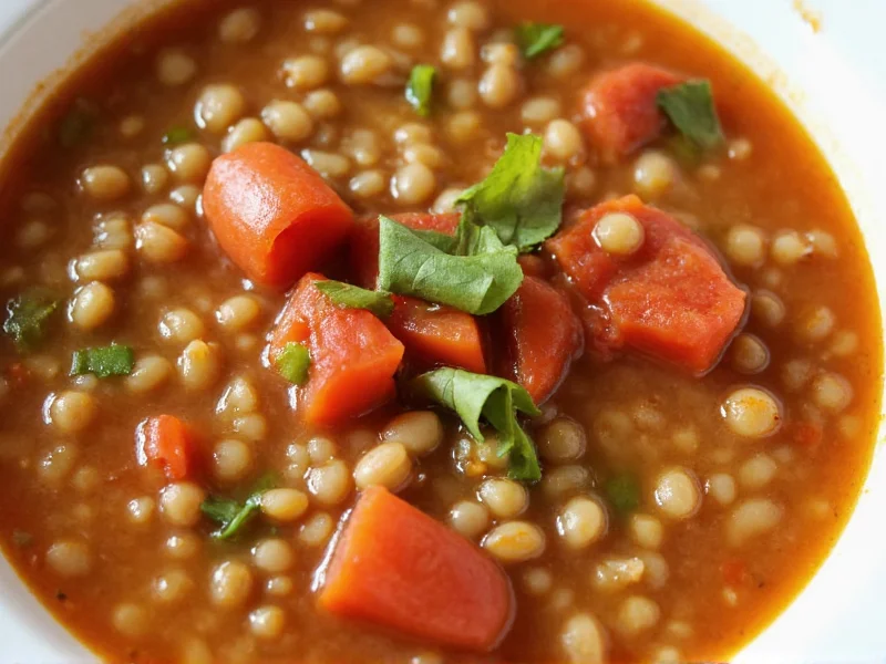 Lentil and Vegetable Soup: Complete Recipe & Nutrition Guide