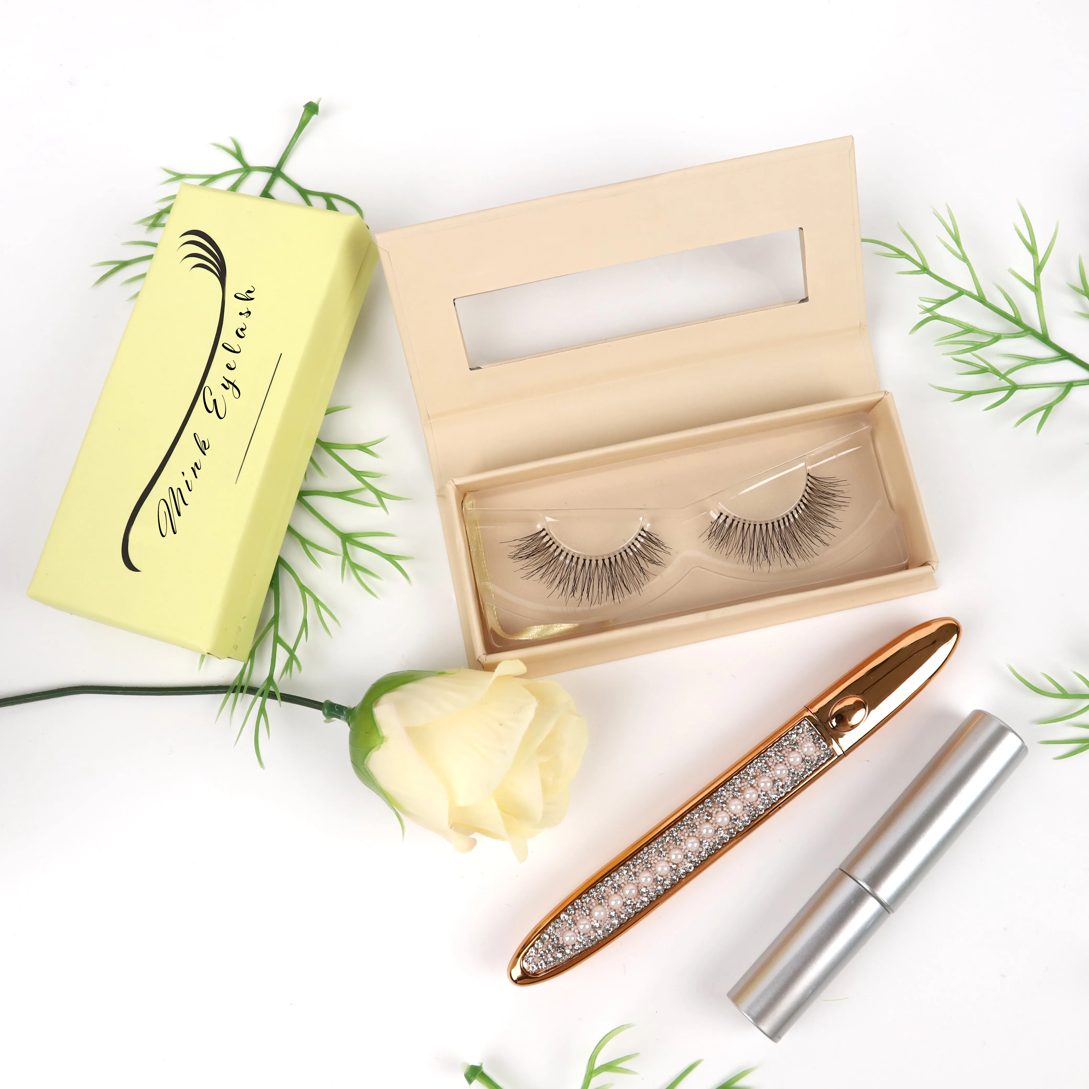

Wholesale mink 3d lashes 25mm 100% handmade real full mink lashes
