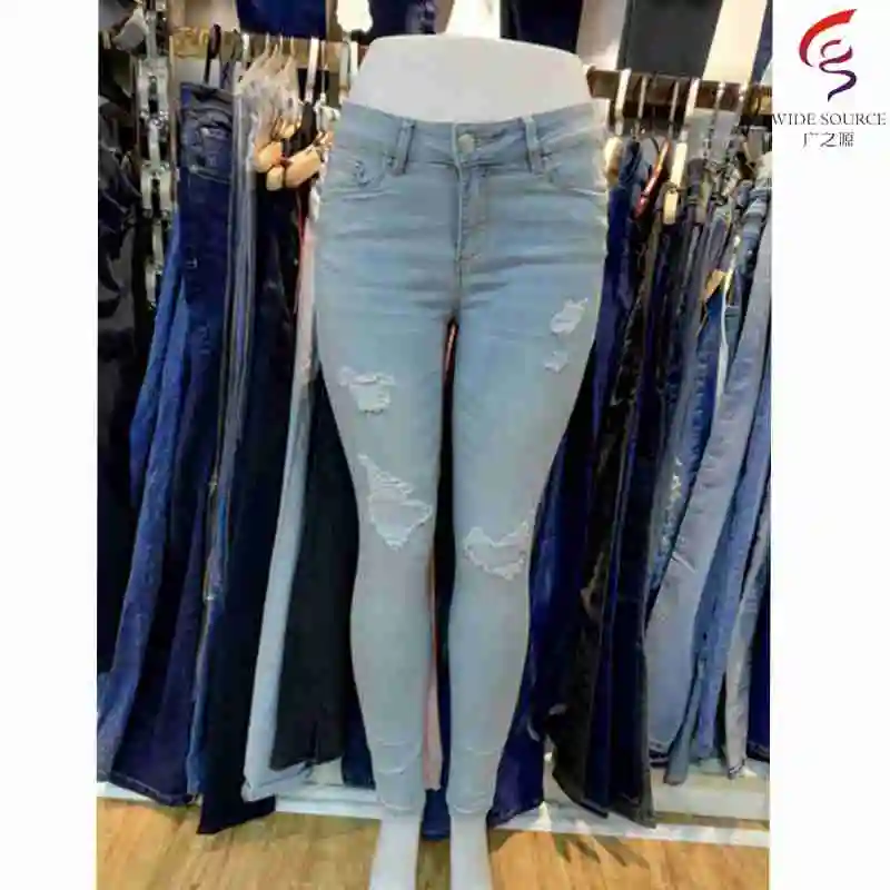 

GZY Apparel stock,Leftover,Overruns Vintage Ladies Jeans apparel stock/stocklot women's jeans