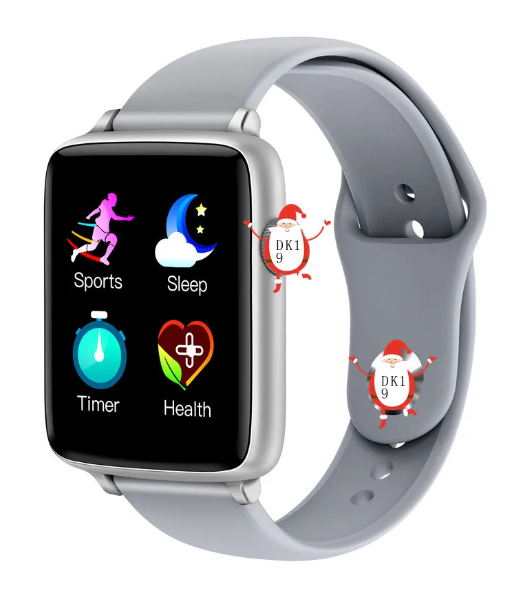 

New Arrivals Wristwatches DK19 Heart Rate Blood Pressure Wrist Smartwatch For Samsung iPhone Huawei Xiaomi IOS