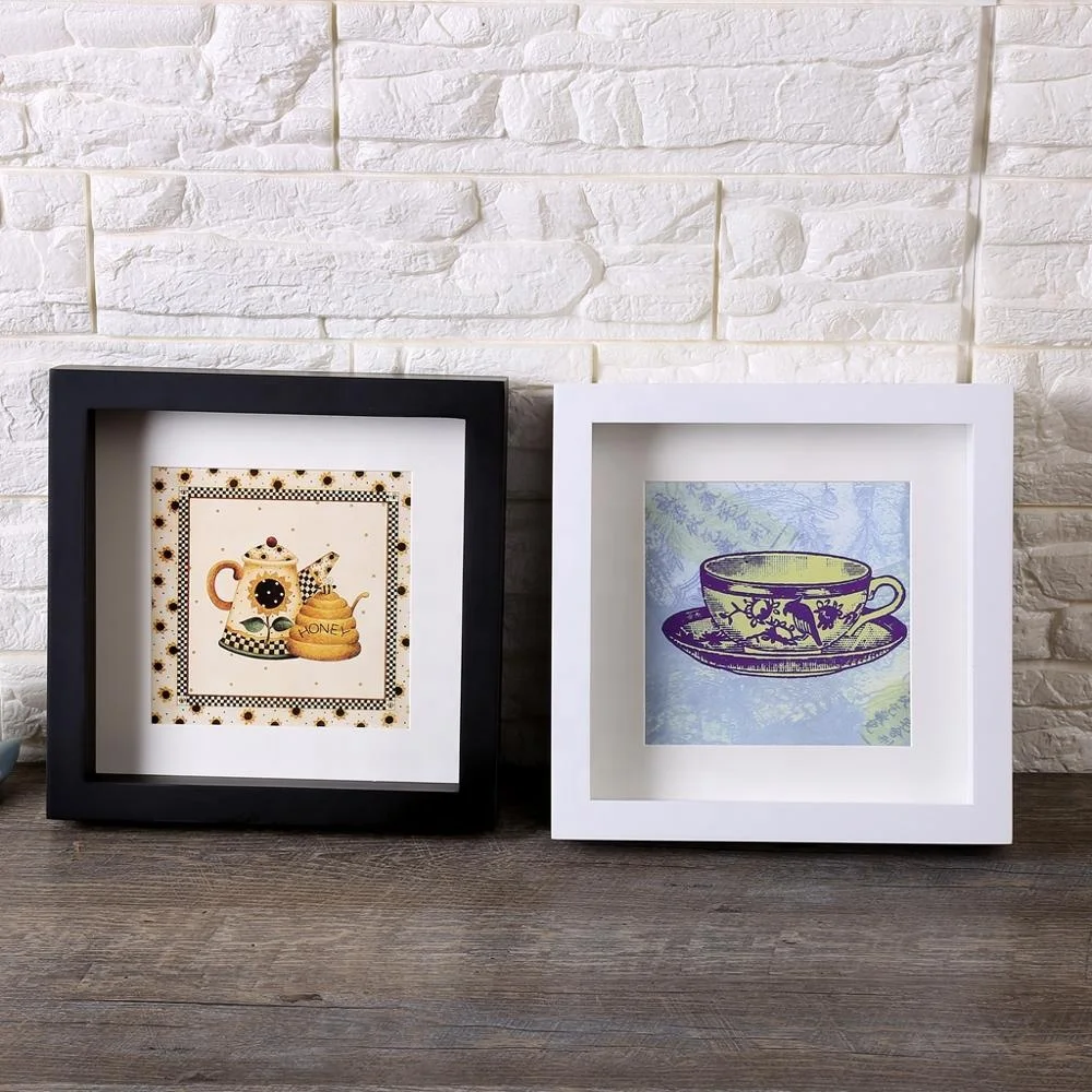 
Customize Wholesale High Quality wooden wall hanging 3D specimen butterfly shadow box display case 