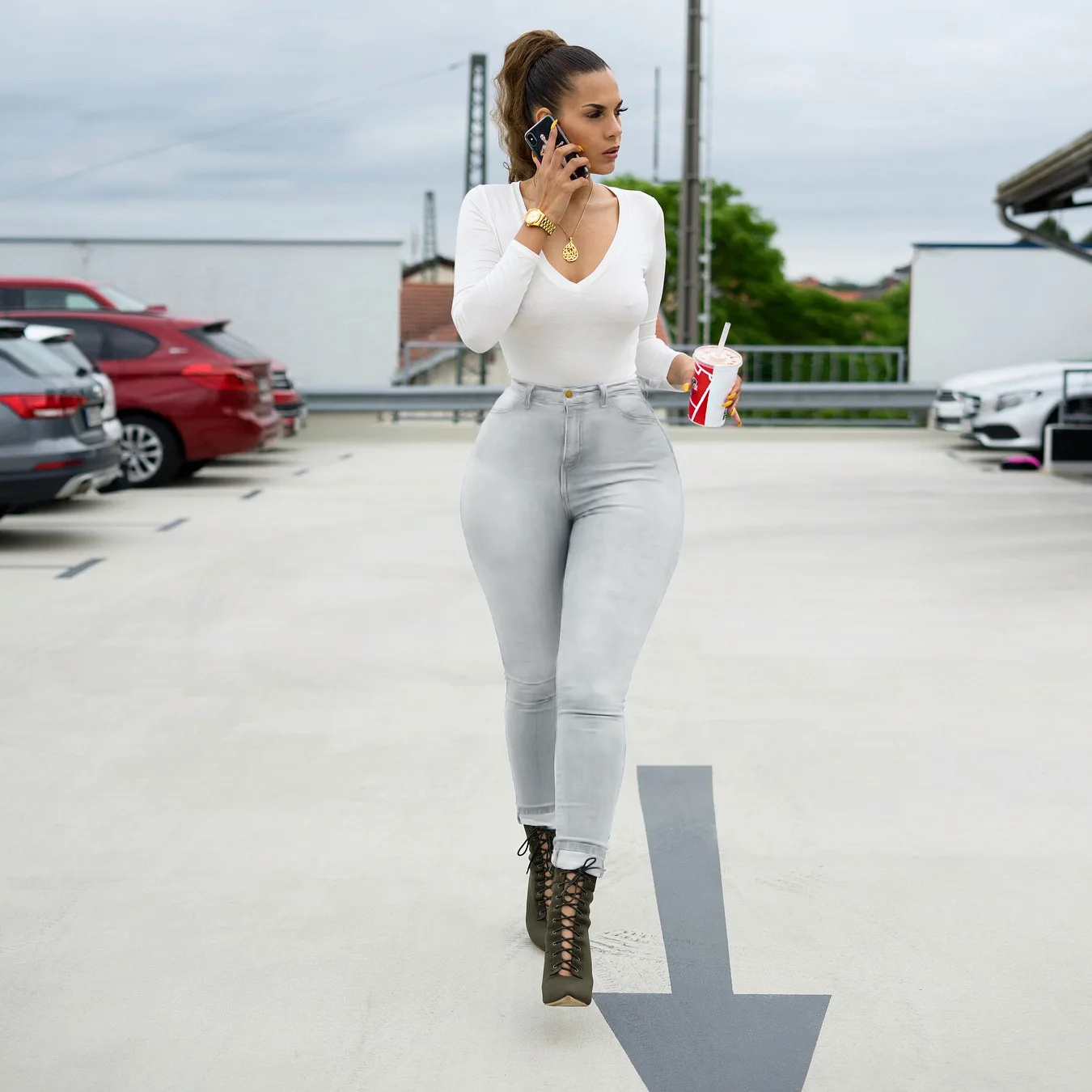 

2021 New style High Stretch Slimming Denim Pants