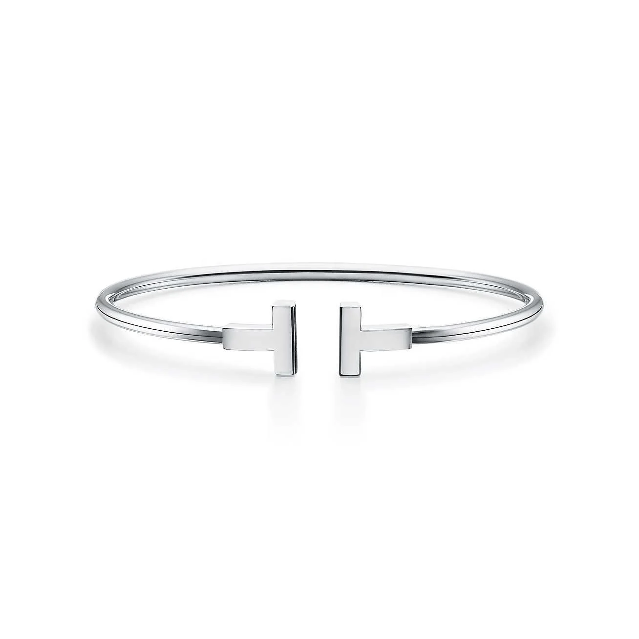 

wholesale custom stainless steel fashion jewelry double T brand letter opened cuff bracelet bangle for women, All common color are available
