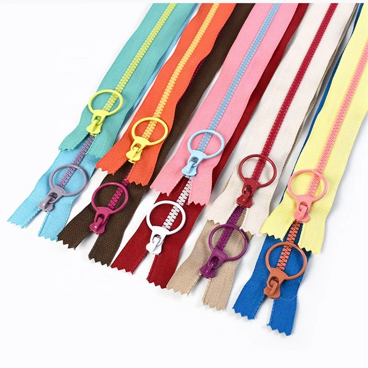 

MeeTee A2-1 3# 15cm 20cm 30cm 40cm Bags Hand DIY Clothes Contrast Color Closed-end Zipper