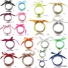 New Multi-strand neon PVC pipe bracelet Vintage black glitter jelly silicone bracelet Bangle with Big bowknot set girl jewelry