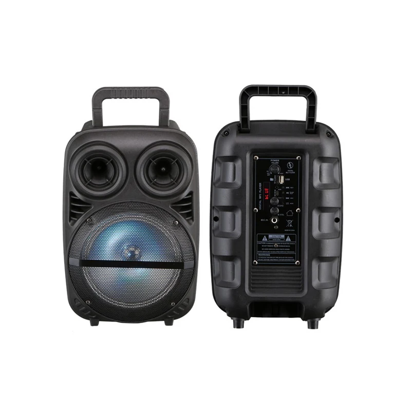 

Popular plastic wireless portable blue tooth speaker audio system sound,20W home theater system blue tooth speaker, Black