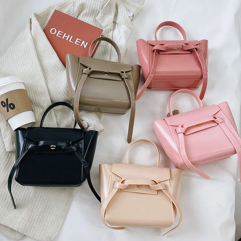 

Wholesale women bag handbags 2021 silicone/PVC shoulder handbag jelly bag luxury ladies woman hand bags candy jelly purse, Black, elephant gray, milk tea, light powder, dark powder