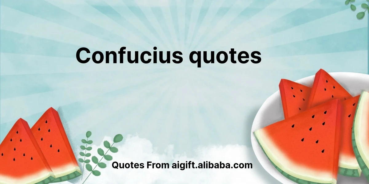 confucius quotes