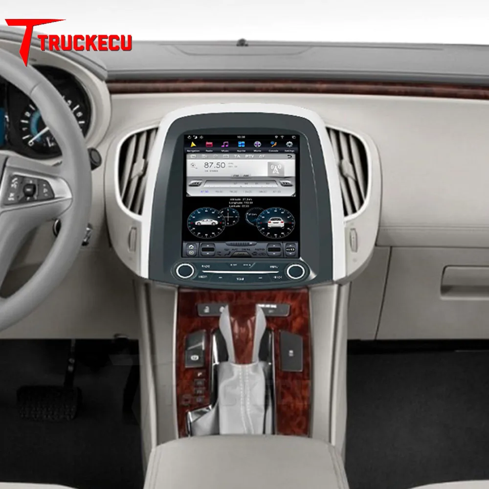 

4G 64G PX6 Android 9.0 Car Radio Tesla Vertical Screen for Buick lacrosse 2015+ GPS Audio Player In-dash Carplay GPS Navigation
