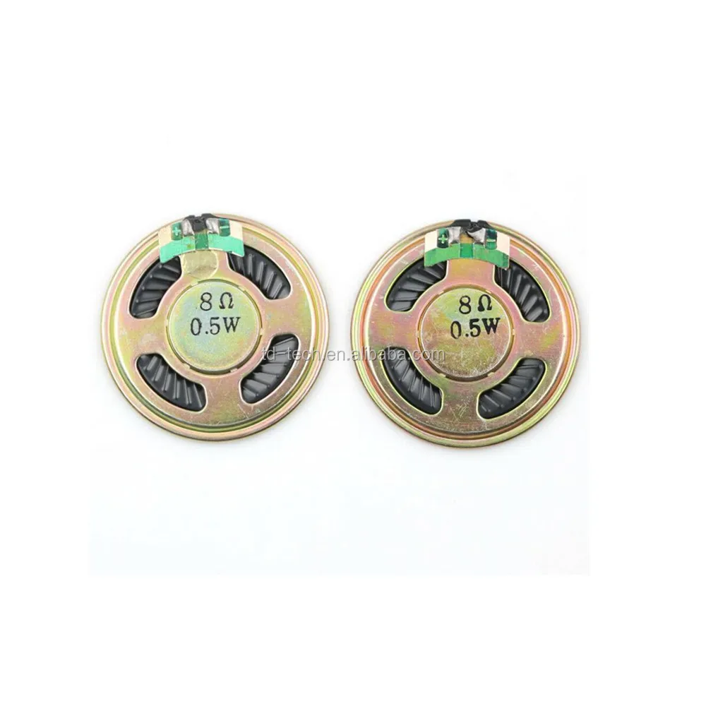 Taidacent 4008 40mm 8 Ohms 0.5W Woofer Loudspeaker Horn Speakers Small Mini Active Flat Thin Inner Magnetic Speaker - ANKUX.COM