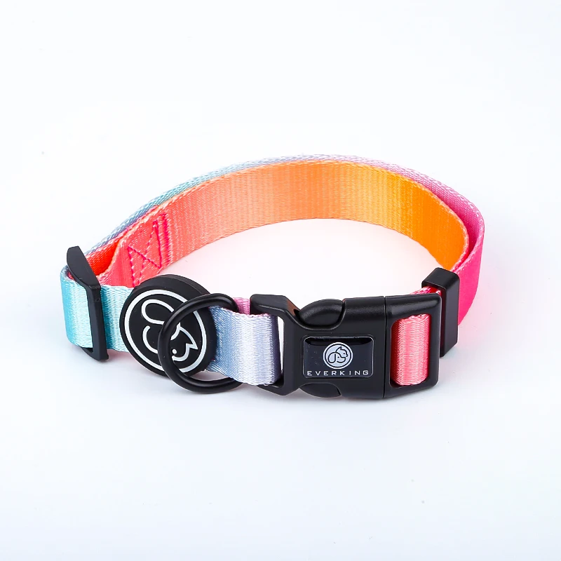 

Wholesale Free Design Eco-friendly Soft Polyester Custom Printed Dog Collars