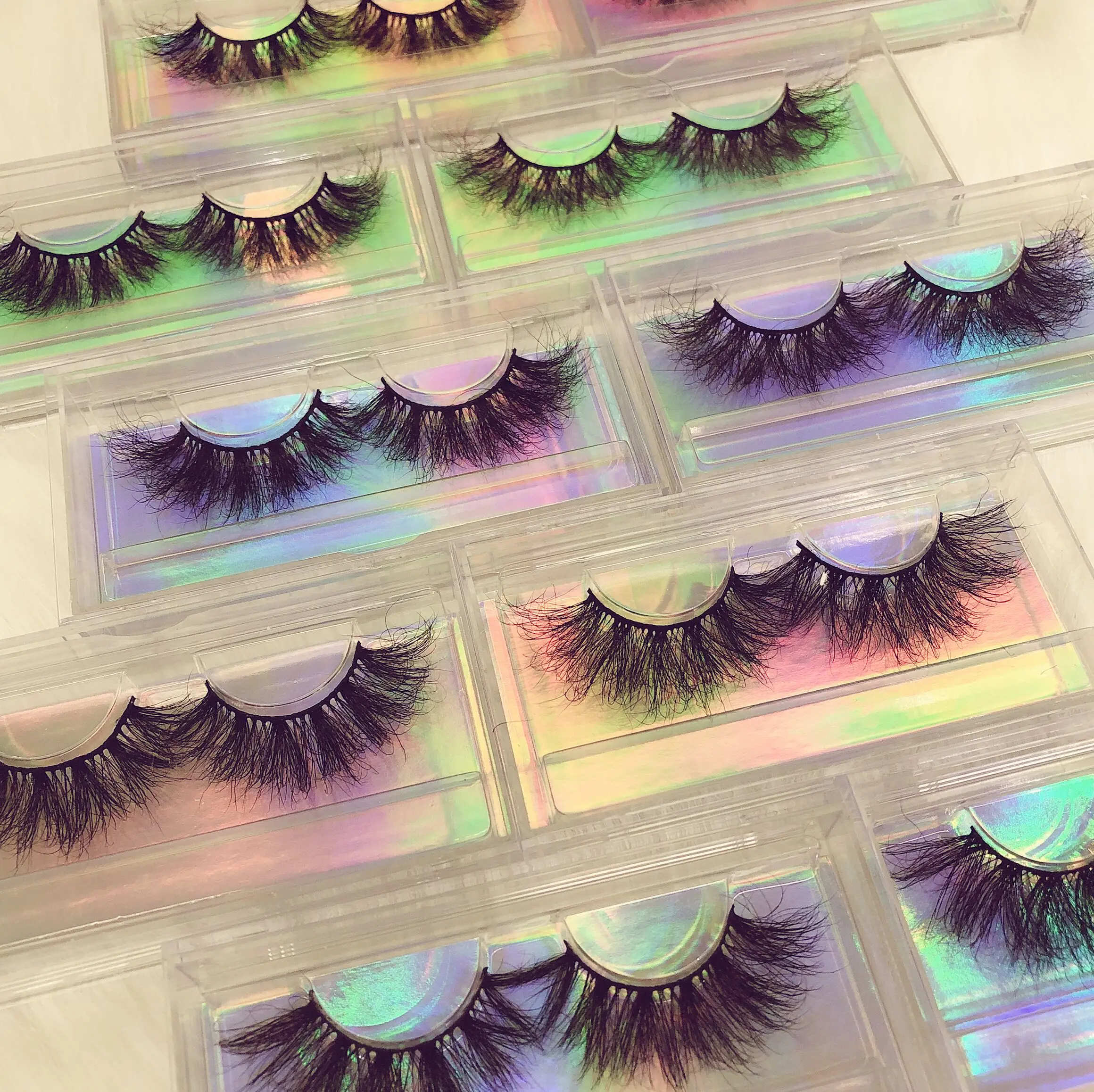 

real mink eyelashes vendor with 25mm mink eyelash