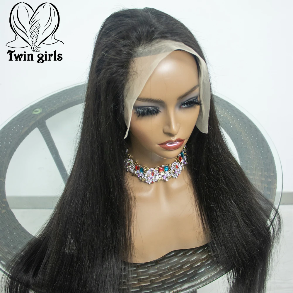 

Hd Transparent Swiss Lace Front Wig Human Hair Lace Frontal Wig Straight Glueless Mongolian 100% Virgin Lace Wig Vendor