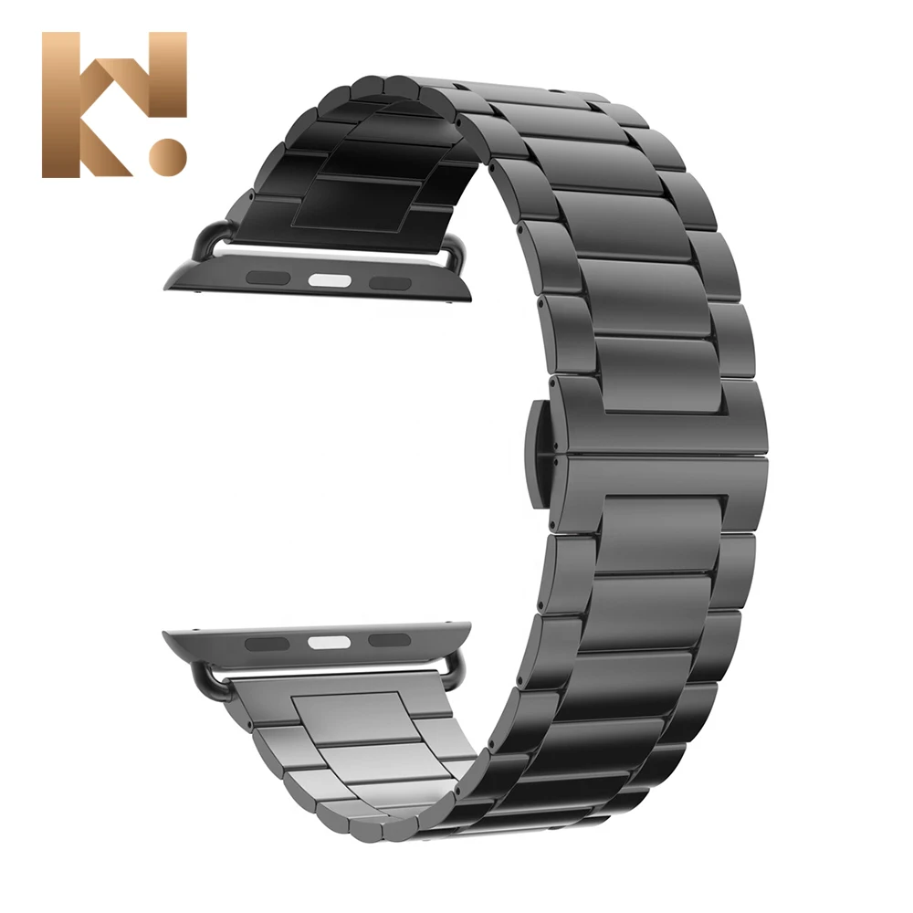 

KeepWin Sport Metal Watch Band for Apple 38 40 41 42 44 45 mm Stainless Steel Smart Watch Band Strap for Apple iWatch 7 6 SE 5 4, Multi colors