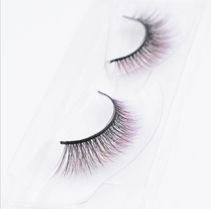 

High quanlity 3D thick multilayer color mink eyelashes