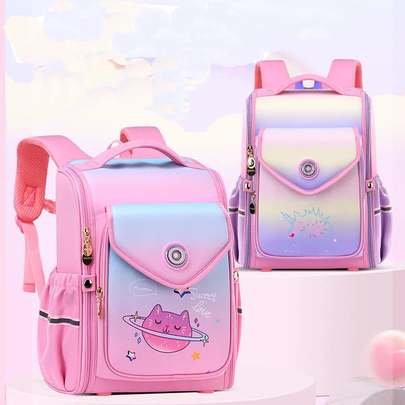 

Cartoon 3D Children'S Schoolbag Sweet Girl Kawaii Backpack 2021 New Youth Leisure Sports Backpack