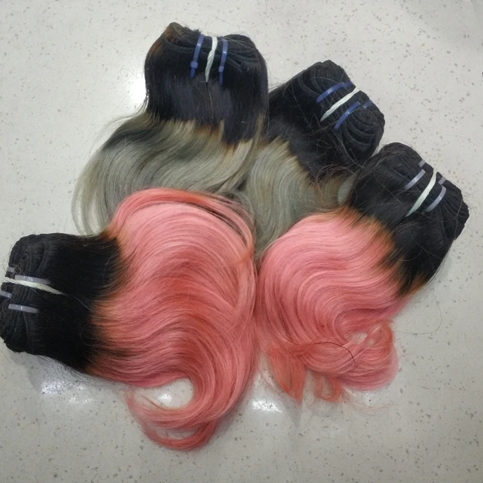 

Wholesale Price TOP Quality 10 inches Colored Short Wavy Hair Extension Brazilian Hair Bundles Free Shipping