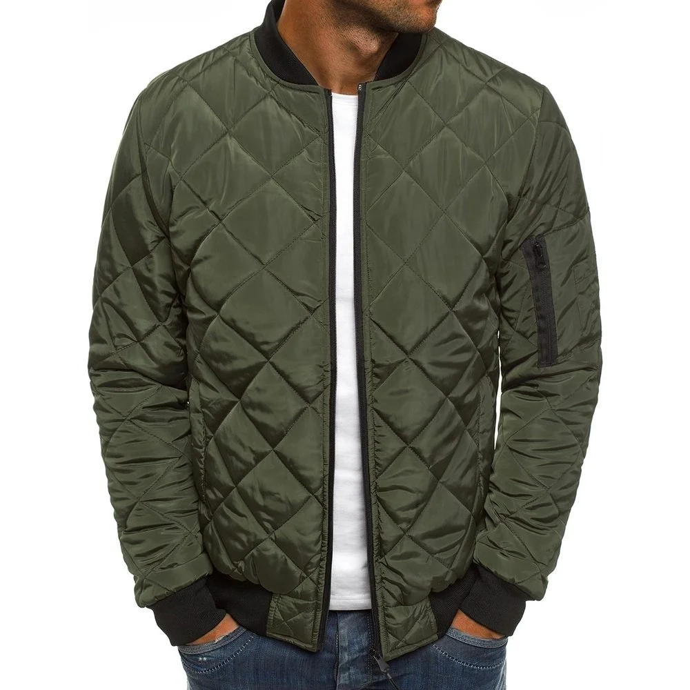 

2020 thin slim fit bomber zipper high quality casual fall fashion men ' s jackets, Picture