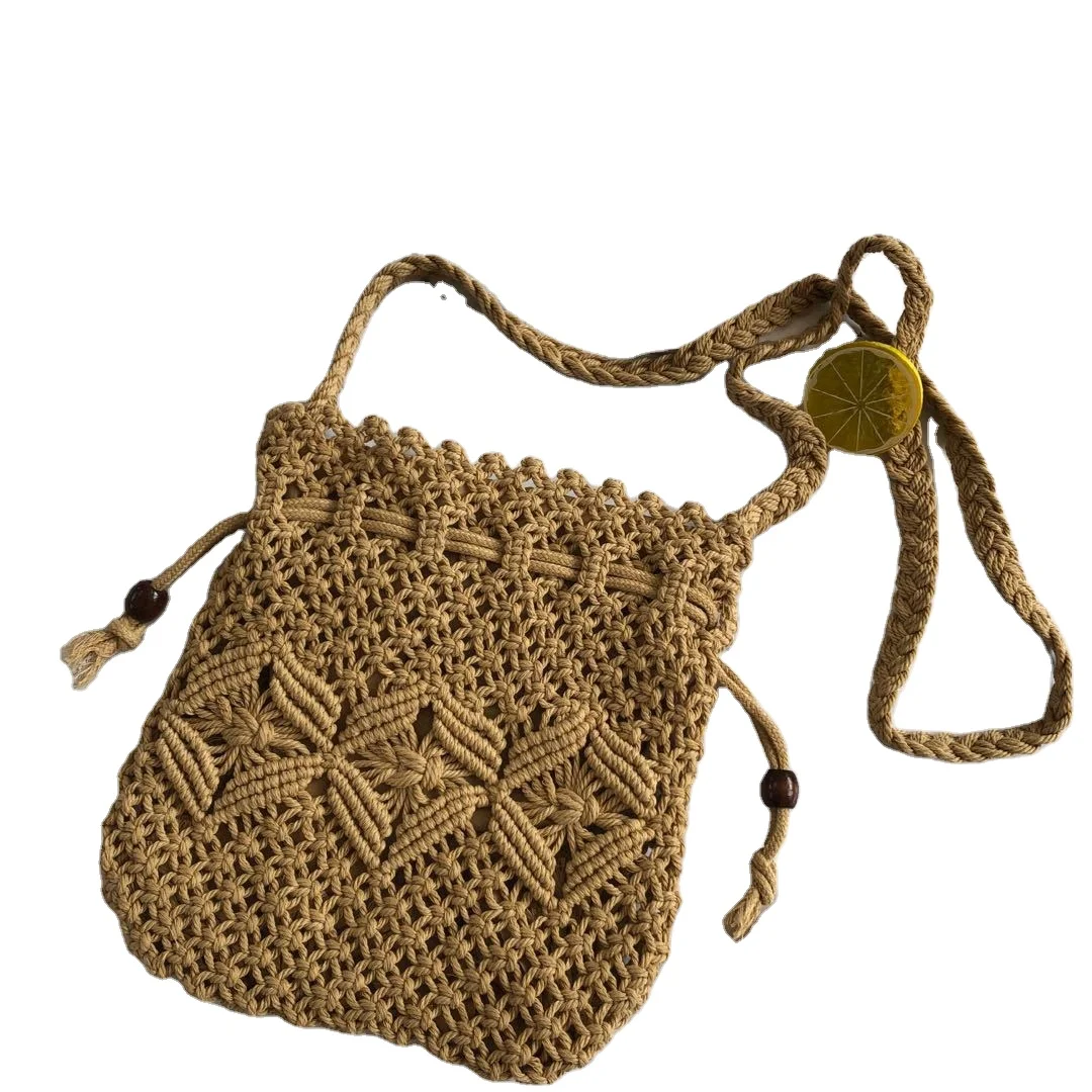 

Factory direct custom straw bucket handbags beach cotton crossbody shoulder handbags, Customized