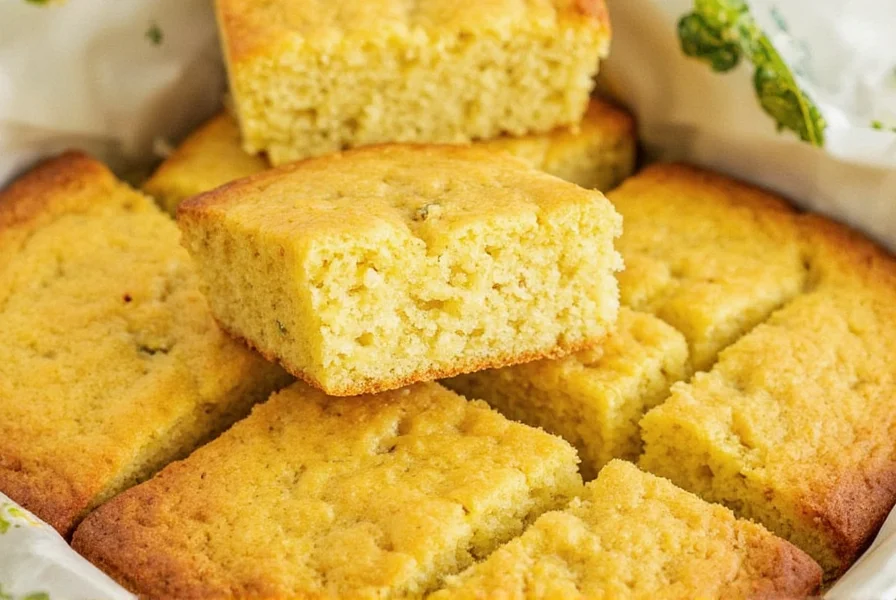 Freshly Baked Jalapeño Cornbread