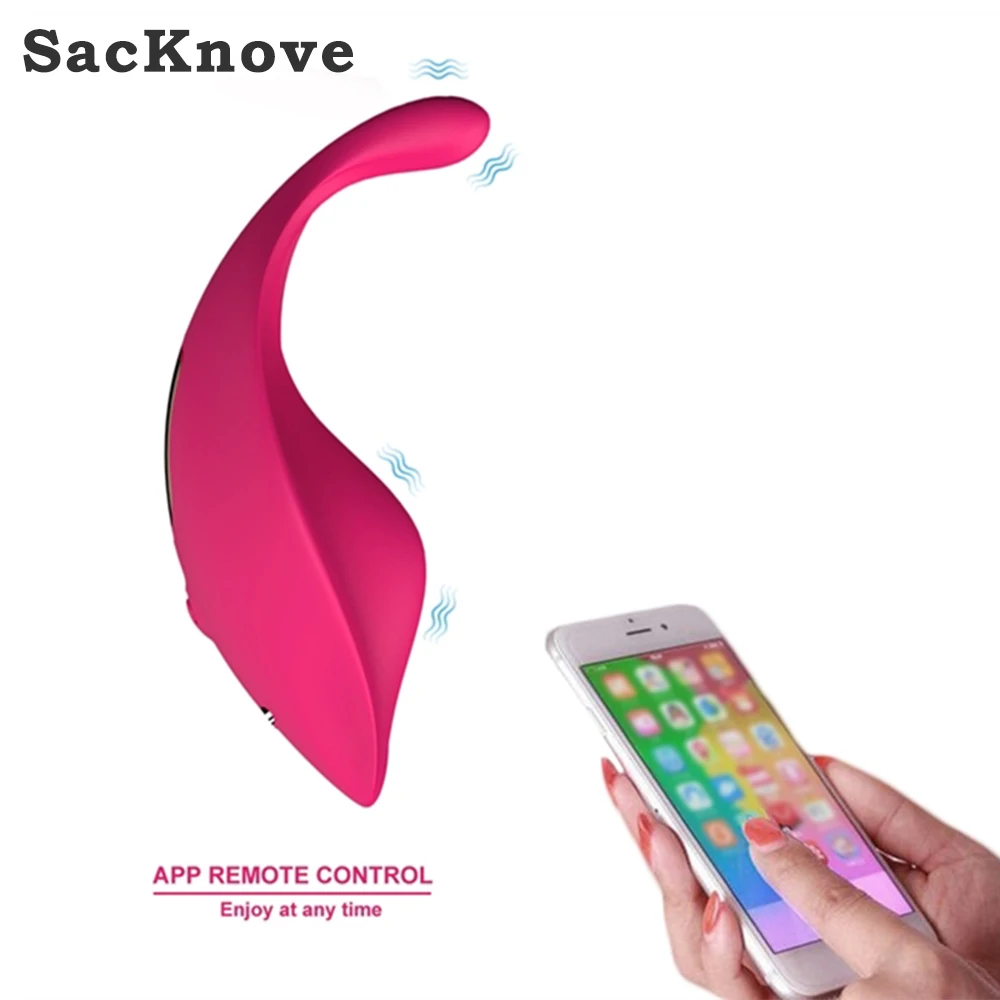 

Sacknove 2021 App Controlled Wearable Vibrator Egg Female Fun Wireless Remote Women Vaginal Adult Sex Toys Vibrating Panties