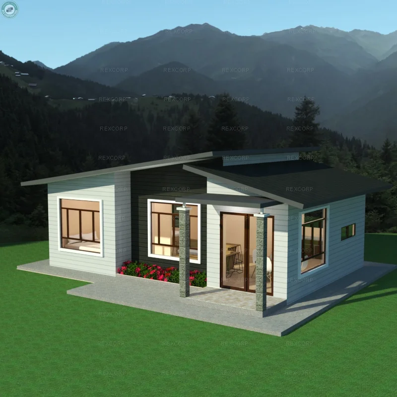 2 bedroom prefab house alibaba