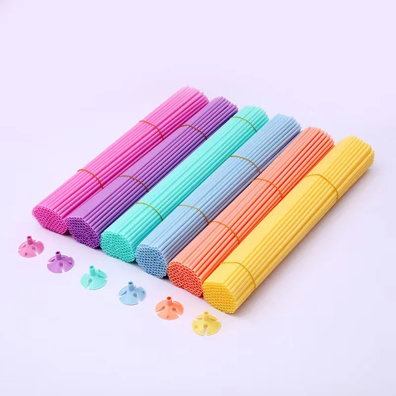 

Wholesale Colorful Foil Balloon Stick Holder Cheap Plastic Pole Bracket Wedding Valentine Party Supply Balloon Accessories