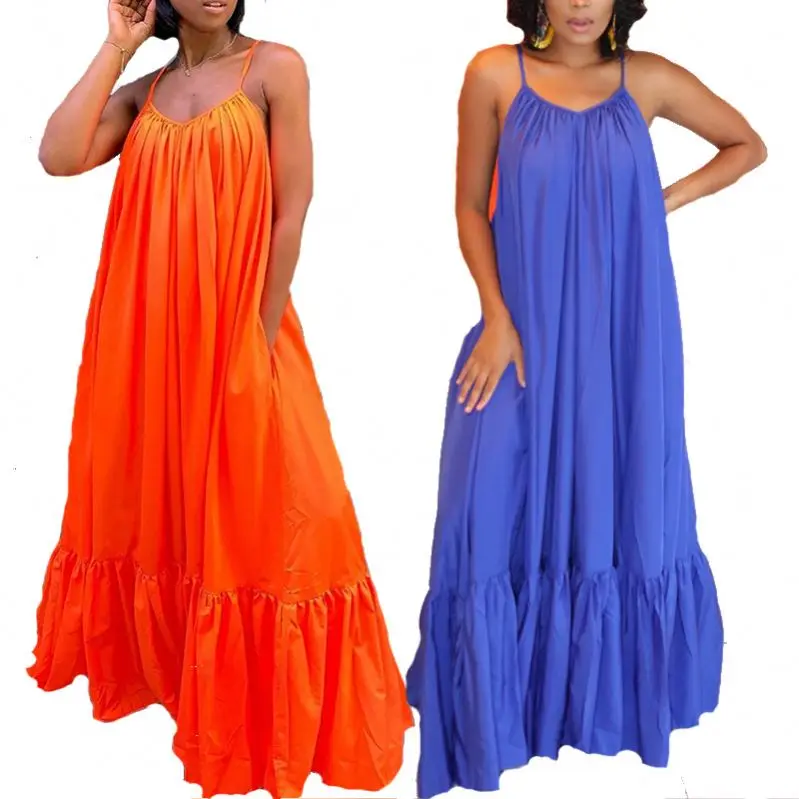 

Autumn printing women maxi elegant casual plus size women's dresses