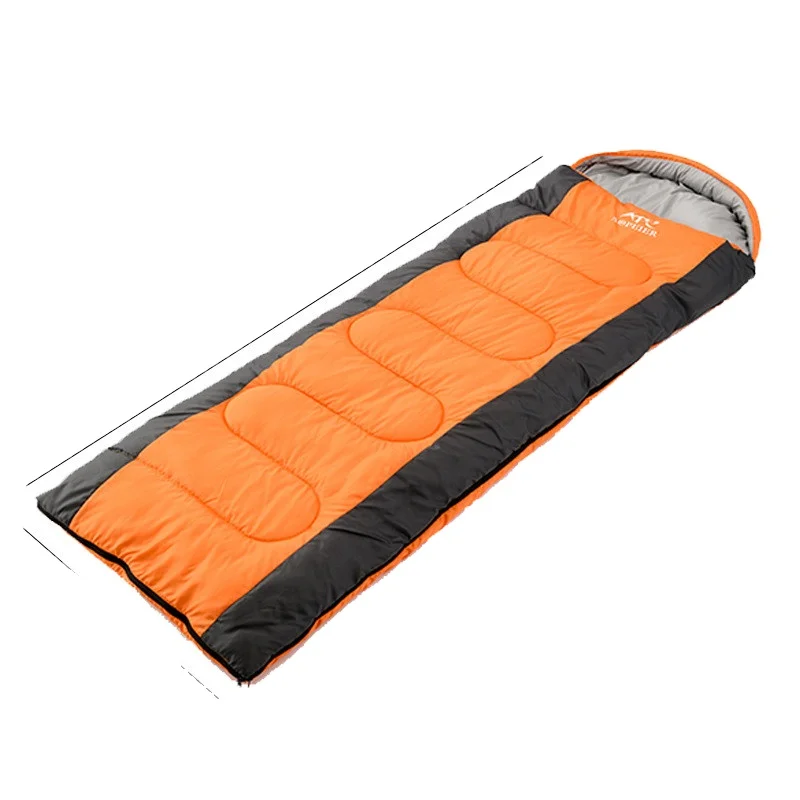 

Heated Emergency Survival Cold Weather Custom Logo Sleeping Bag Rectangular 3 Season Camping Lightweight Sleeping Bag Duck Down