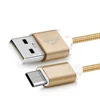 October Promotion Computer Mobile Phone Use USB 2.0 Type C Nylon Braided USB Cable for One plus 2