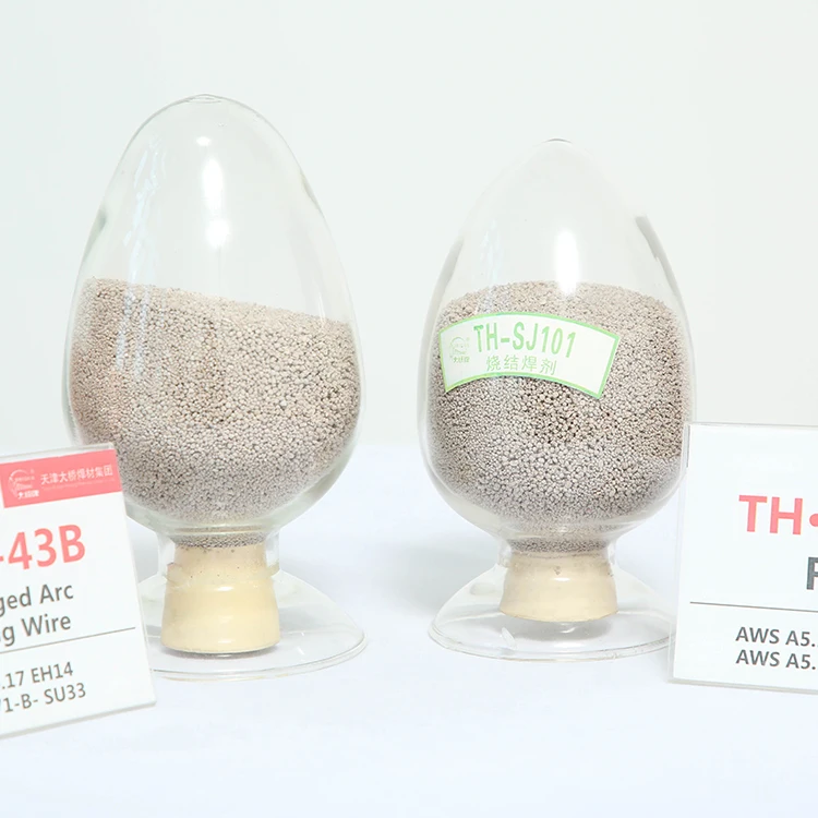 

China factory hot sale AWS A5.17 F7A0-EH14 /TH SJ101 submerged arc Welding Flux