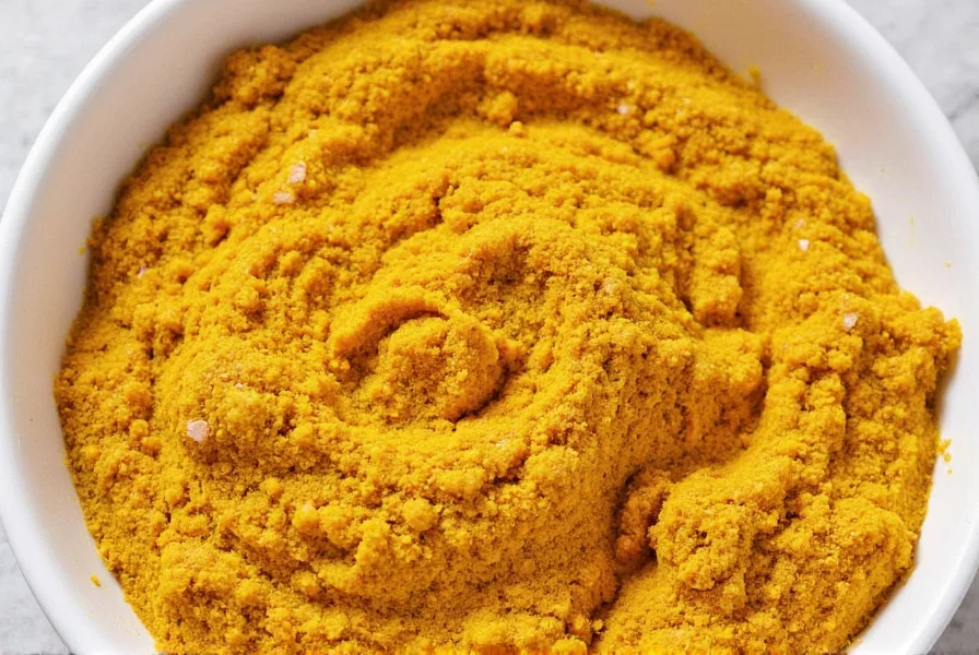 Golden chickpea scramble with avocado and fresh herbs