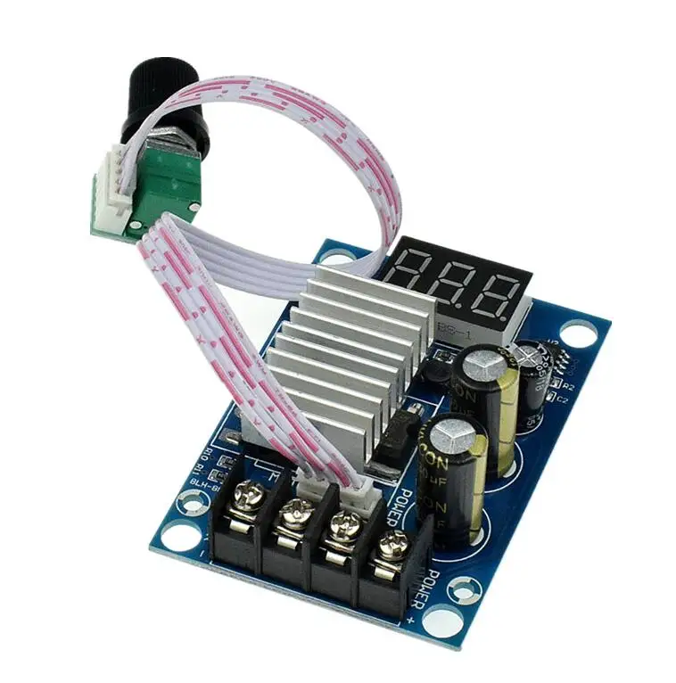 Taidacent 24v 36v 48v 60v 20a 12 Volt Rheostat Fan Control Switch Bldc