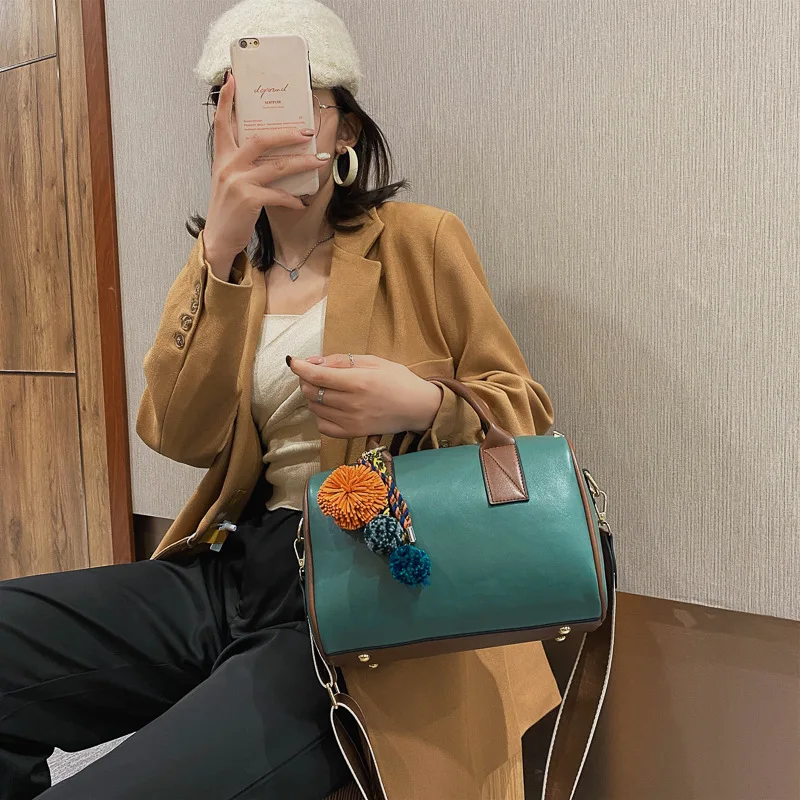 

ST-0415 The New Tide Fashion Joker One Shoulder Inclined Shoulder Bag Web Celebrity Fashion Trendy Handbags 2021, Multi color