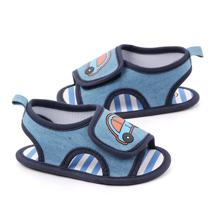 

Wholesale Cute Printed Shoes Newborn Baby Flat Shoes