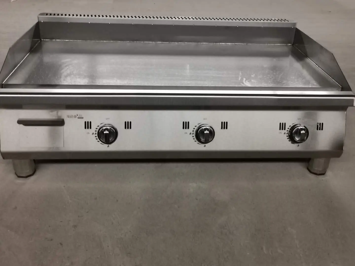 Stainless steel table top gas griddle for pancake buy griddle gas
