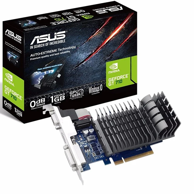 

GT710-SL-2GD5-BRK home office independent semi-high graphics card GT710 2G knife card for ASUS